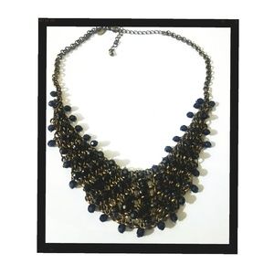 Black vintage chocker style necklace